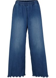 Ekstra vid pull on-jeans med bølgekant og behagelig linning, bpc bonprix collection