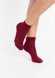 Korte basic-sokker med økologisk bomull (10-pack), bpc bonprix collection