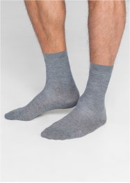 Basic sokker (10-pack) med økologisk bomull, bpc bonprix collection
