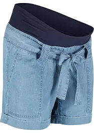 Mammashorts av lin, i jeans-look, bonprix