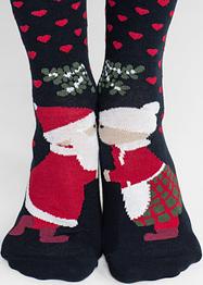Julesokker med økologisk bomull (3-pack), bpc bonprix collection