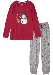Pyjamas med folietrykk, bpc bonprix collection