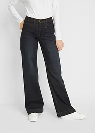 Wide Leg-jeans Mid Waist, bonprix