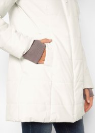 Lang, vattert jakke med hette, av resirkulert polyester, bpc bonprix collection