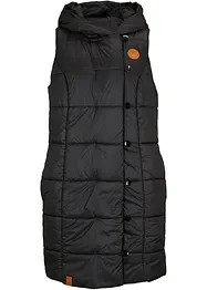 Vattert vest i midi-lengde, bonprix