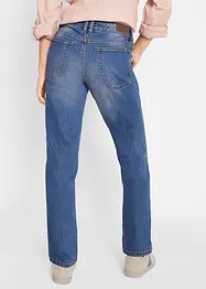 Wide Leg-jeans Mid Waist, stretch, bonprix