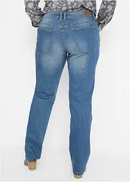 Wide Leg-jeans Mid Waist, stretch, bonprix