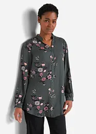 Lang bluse i lett viskose, bonprix