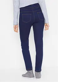 High Waist jeggings i lett, elastisk termo-materiale med komfortlinning., bonprix