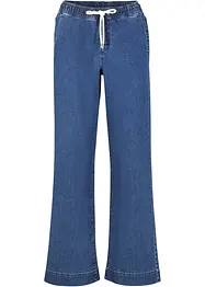 Wide Leg-jeans Mid Waist, stretch, bonprix