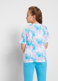 T-shirt til jente med batikkmønster , bpc bonprix collection