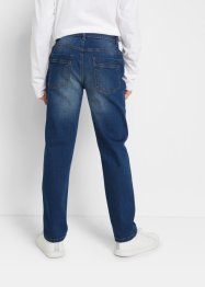Jeans med lys vask, Straight Fit, til gutt, John Baner JEANSWEAR