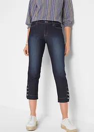 Slim Fit-jeans Mid Waist, Cropped, bonprix