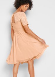 Chiffon-kjole med blonde, bpc selection premium