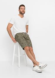 Bermuda med elastisk linning, Regular Fit, bpc bonprix collection