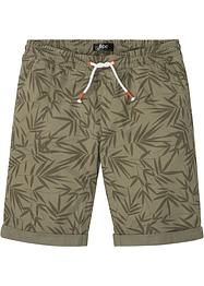 Bermuda med elastisk linning, Regular Fit, bpc bonprix collection
