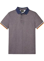 Jersey-poloshirt av ren bomull, kort arm, bonprix