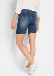 Straight-jeansbermuda, Mid Waist, bonprix