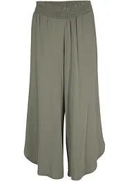 Legglang culottes med elastisk linning, bonprix