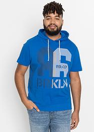 T-shirt med hette, i tung kvalitet, RAINBOW