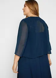 Chiffon-bolero med resirkulert polyester, bonprix