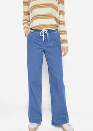 Wide Leg-jeans Mid Waist, stretch, bonprix