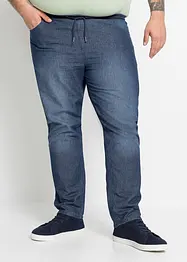 Classic Fit pull on-jeans i sommerlig denim (2-pack), bonprix