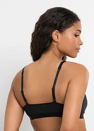 Bustier med økologisk bomull (2-pack), bpc bonprix collection