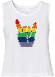 Pride-topp med print, RAINBOW