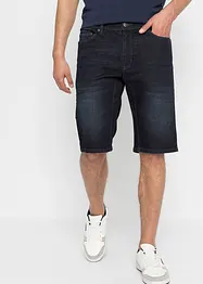 Bermudashorts i denim med stretch og forsterket skritt, Regular Fit, bonprix