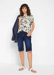 Bermuda-jeans, komfort-stretch, bonprix