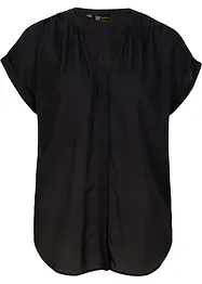 Blusetunika i georgette-materiale, bonprix