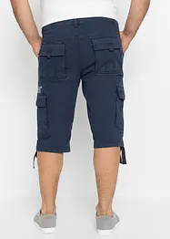 Bermudashorts i lang modell med cargolommer, Regular Fit, bonprix