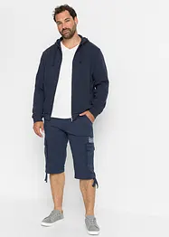 Bermudashorts i lang modell med cargolommer, Regular Fit, bonprix