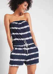 Bandeau-jumpsuit i 100% økologisk bomull, bonprix
