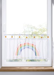 Pride panelgardin med regnbue-print, bpc living bonprix collection