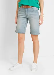 Straight-jeans, Mid Waist, bermuda, bonprix