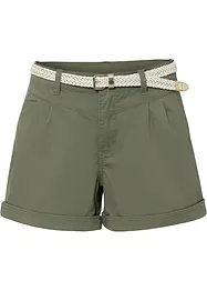 Shorts med belte, bonprix