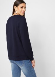 Sweatshirt med hullbroderi, bpc selection premium