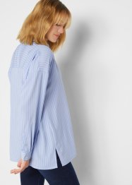 Oversized bluse med knappelist, langermet, bpc bonprix collection