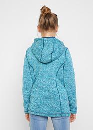 Strikket thermo-fleecejakke, til jente, bpc bonprix collection