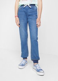 Boyfriend-jeans med elastisk linning, John Baner JEANSWEAR