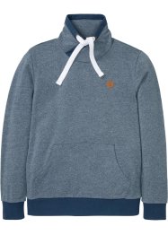 Sweatshirt med resirkulert polyester og sjalskrage, bpc bonprix collection