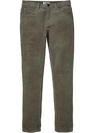Slim Fit stretch-kordfløyelsbukse med komfortsnitt, John Baner JEANSWEAR