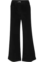 Bukse med stretch og vide ben, High Waist, bonprix