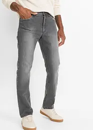 Regular Fit stretchjeans med komfortsnitt, Straight, bonprix