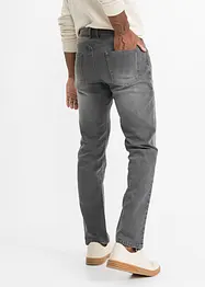 Regular Fit stretchjeans med komfortsnitt, Straight, bonprix