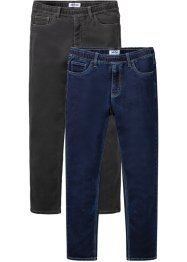 Thermo pullon-jeans Regular Fit, Straight (2-pack), John Baner JEANSWEAR