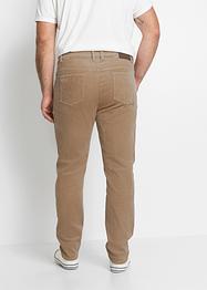 Slim Fit stretch-kordfløyelsbukse med komfortsnitt, John Baner JEANSWEAR
