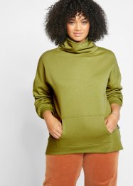 Sweatshirt med stilig utringning, bpc bonprix collection